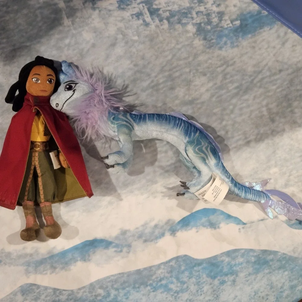 Disney Raya Sisu Plush Doll Bundle Raya And The Last Dragon